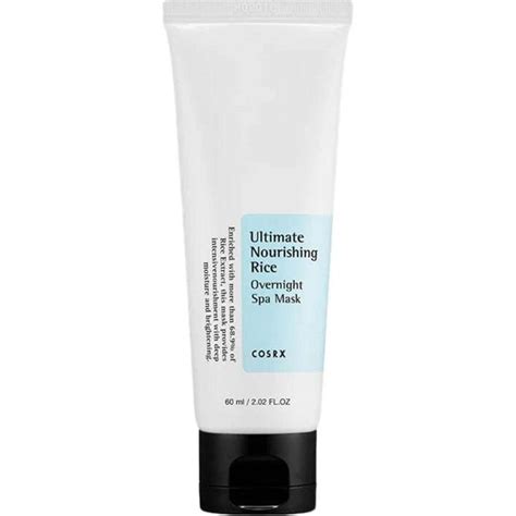 Cosrx Ultimate Nourishing Rice Overnight Spa Mask 60ml Woolworths