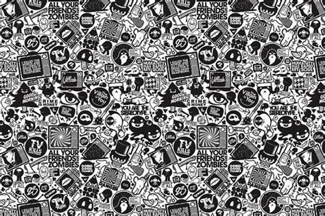 Graffiti wallpaper black and white. Black And White Graffiti Photographic Paper - Abstract ...