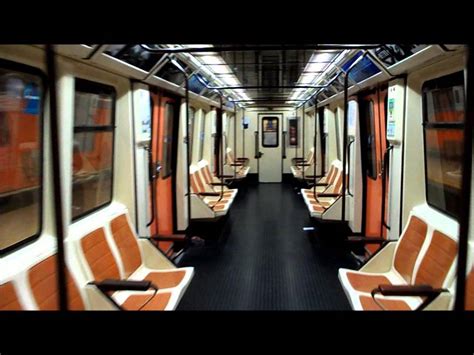 Metro De Madrid Interior Del Tren Especial Del 95 Aniversario Youtube