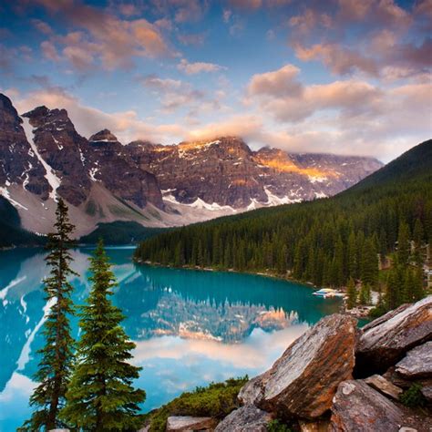 Presenting The Wonder Moraine Lake Banff National Park Canada