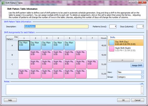 Esempio Di Programmazione Dei Dipendenti Turni Di Giorno Turni Di