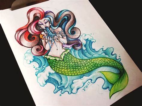 Mermaid Tattoo Images And Designs