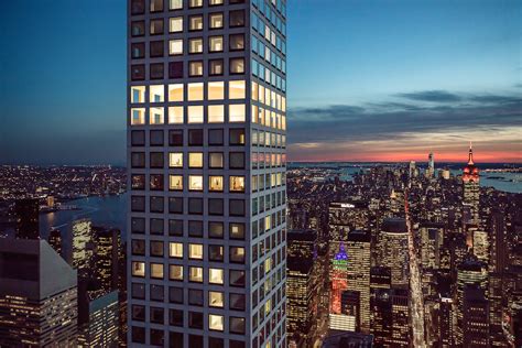 432 Park Avenue Unveils Its Lighting Display New York Yimby