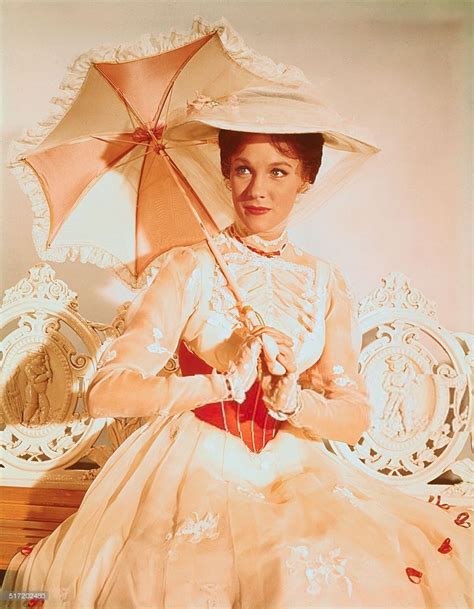 Actress Julie Andrews Appears In The Title Role Of MARY POPPINS 1964