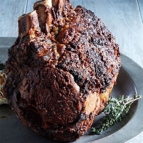 I had a 4# roast, rubbed the ''crust'' on well. Stand Rib Roast Christmas Menu - Best Standing Rib Roast ...