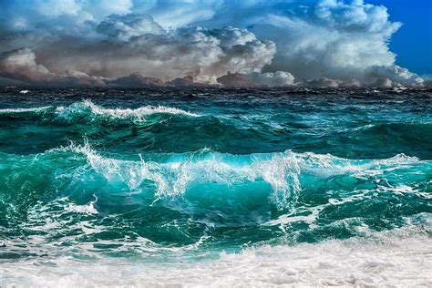 Ocean Waves Digital Art By Smashing Cool