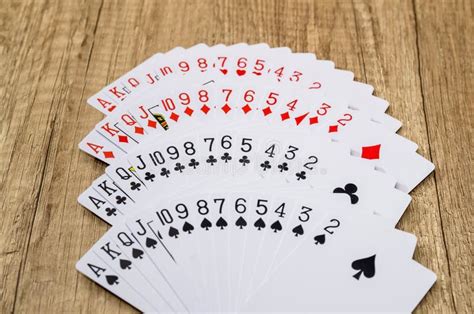 Playing Cards On Desk Stock Image Image Of Card King 108103985