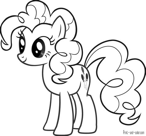 My Little Pony Coloring Pages Print And
