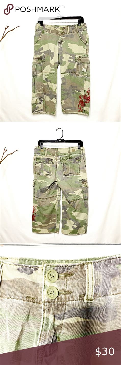 abercrombie and fitch camo cargo capris size 00 pants for women abercrombie how to wear