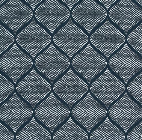 Navy Blue Upholstery Fabric Indigo Blue White Fabric For