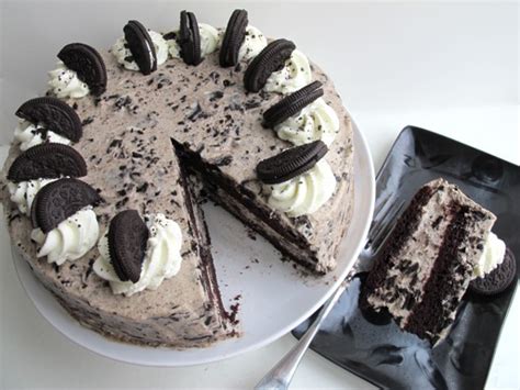 Eggless oreo cookies cake recipe l without oven. Oreo Cake With Oreo Whipped Cream Frosting Recipe ...