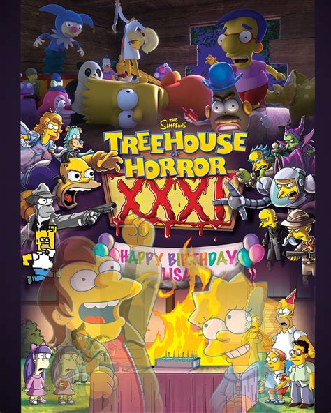 Estreno De Los Simpson En Norteamérica Treehouse Of Horror Xxxi 32x04