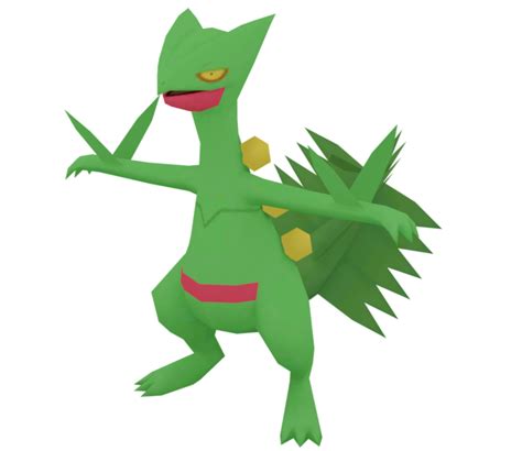 3ds Pokémon Super Mystery Dungeon 254 Sceptile The Models Resource