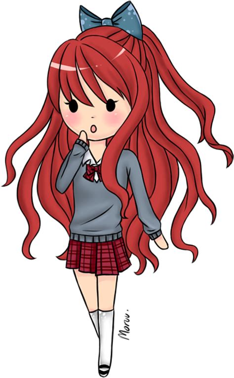 Download Red Haired Girl By Moruu On Deviantart  Free Stock Girl