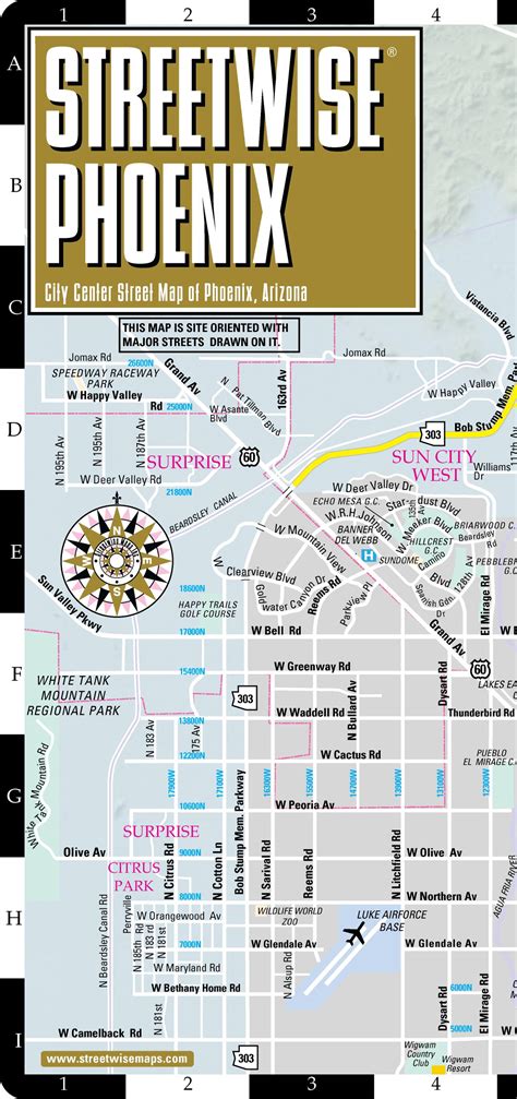 Downtown Phoenix Map Printable