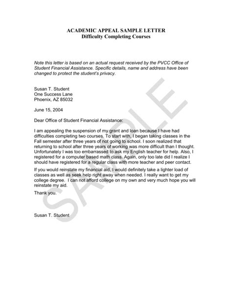 Suspension Appeal Letter Template Download Printable Pdf Templateroller