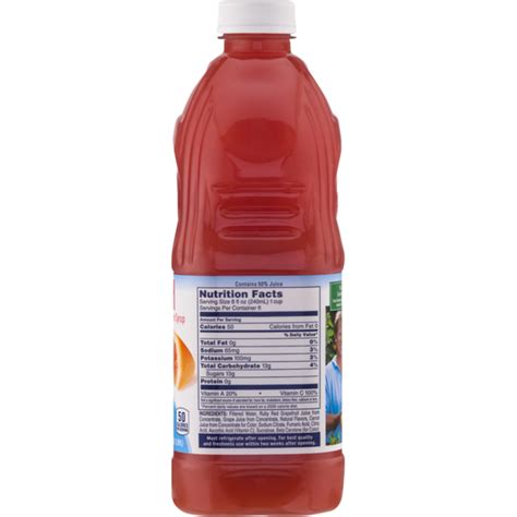 Ocean Spray Ruby Red Light 50 Grapefruit Juice 64 Fl Oz From Safeway