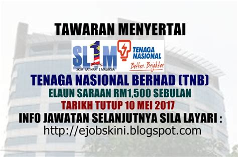Program ini mendapat kerjasama syarikat berkaitan. Skim Latihan 1Malaysia (SL1M) di Tenaga Nasional Berhad ...