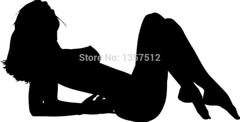 Wholesale 20 Pcslot Sexy Nude Lady Woman Car Sticker For Truck Window