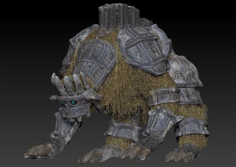 Monster Shadow Of Colossus 3d Hd 3d Model Cgtrader