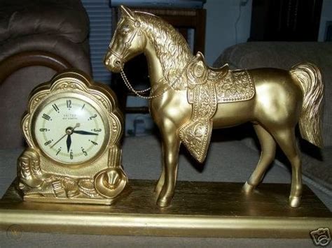 1940s United Clock Corp Horse And Clock Model 315 Mint 35223510