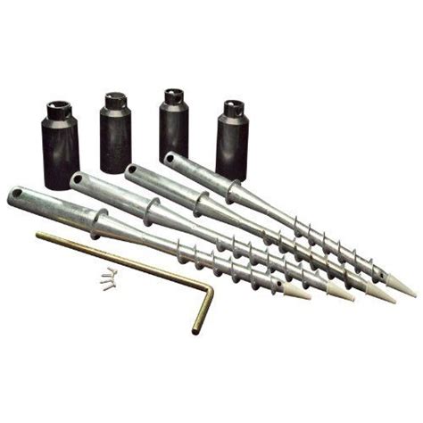 Free shipping for many products! New England Arbors Aussie Auger No Dig Anchor Kit for 3.5 ...