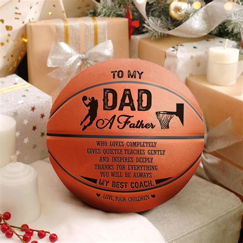 To My Dad Basketball T From Children Son Daughter Etsy