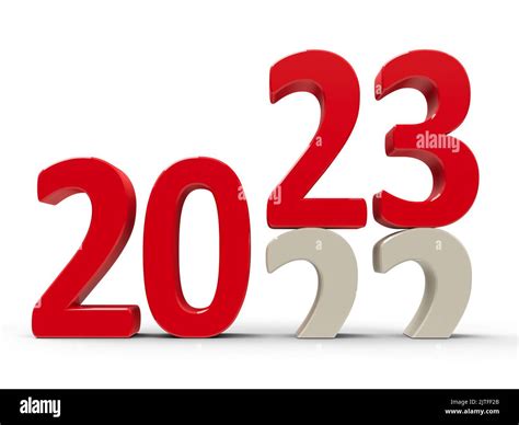 El Cambio 2022 2023 Representa El Nuevo Año 2023 Representación