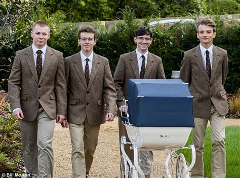 Norland College Unveils Its First Batch Of Male Nannies Daily Mail Online