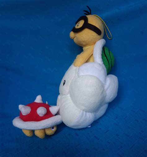 Lakitu Super Mario Sanei Nintendo Plush Stuffed Doll Soft Toy Etsy