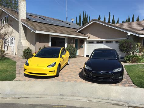 Yellow Tesla Model 3 That Rocked Reddit Now With Tinted Windows And