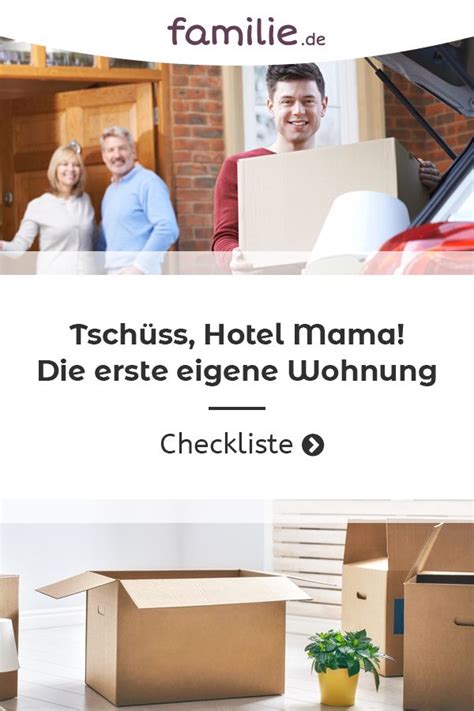 Ist unterhalt auch für ein volljähriges kind zu zahlen? Tschüss, Hotel Mama - Checkliste für die erste eigene ...