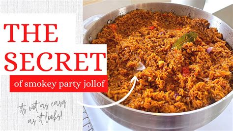 How I Make Perfect Smokey Party Jollof Rice Without Firewood Instant