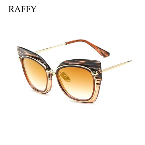 fashion cat eye sunglasses women eyewear brand designer oversize frame cat eye women sunglasses