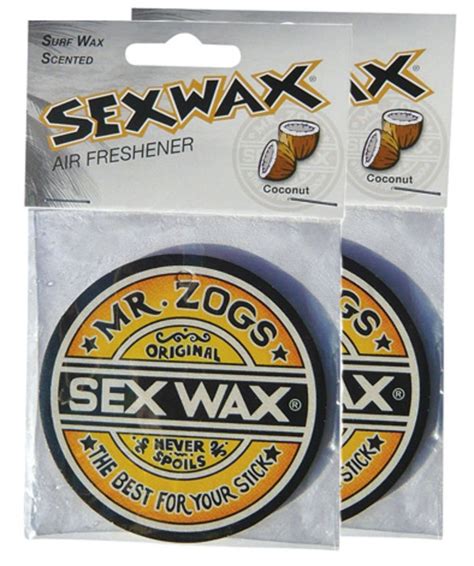 Buy Mr Zogs Sex Wax Car Air Freshener Surf Assorted Fragrances New 2