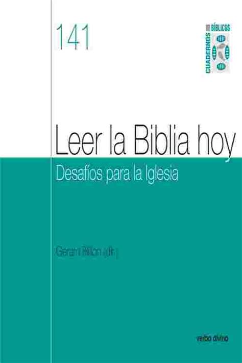 Pdf Leer La Biblia Hoy By Gérard Billon Ebook Perlego