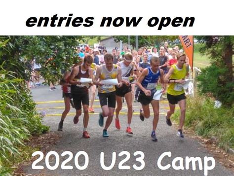Entries For The Onz Junior And U23 Camps 2020 Are Now Open Orienteering