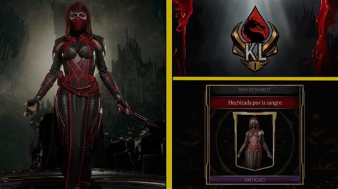 MK11 Kombat League Skins Skarlet Hechizada Por La Sangre