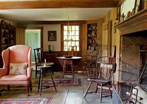 A Classic 18th Century Home Colonial House Interior Early American