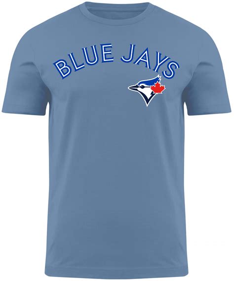 Toronto Blue Jays Mlb Wordmark T Shirt Light Blue Sportbuff Canada