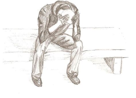 Sad Guy Drawing At Getdrawings Free Download