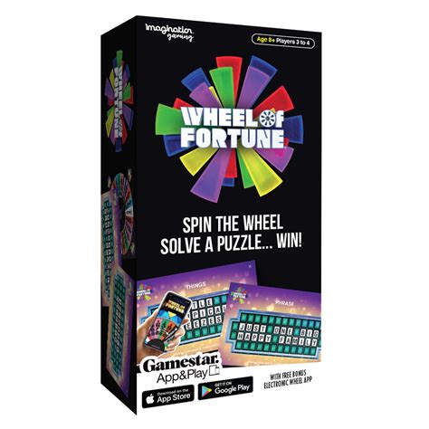 Imagination Games Wheel Of Fortune Board Game