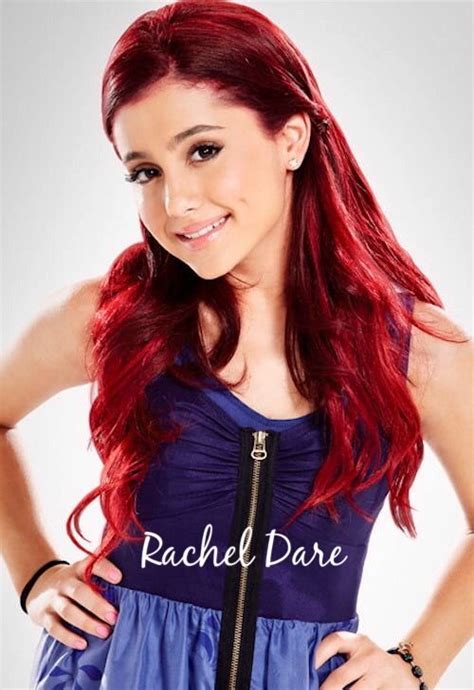 Back When Ariana Was A Redhead I Think She Could Be A Perfect Fit For Rachel’s Character On A