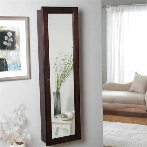 wooden dressing mirror  jewelry cabinet home design