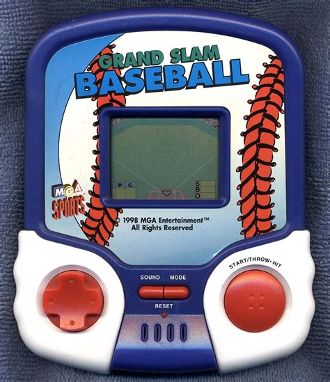 Electronic Hand Held Deluxe Sports Games Grand Slam Baseball By Grand