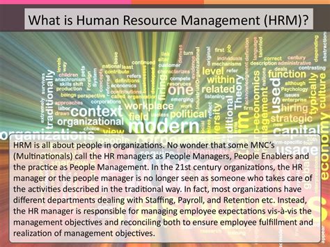 Strategic management includes not only the management team but can also include the board of directors strategic management is an ongoing process that evaluates and controls the business and the industries in which tools that can be used to evaluate acceptability include: Introduction to Human Resource management - презентация онлайн