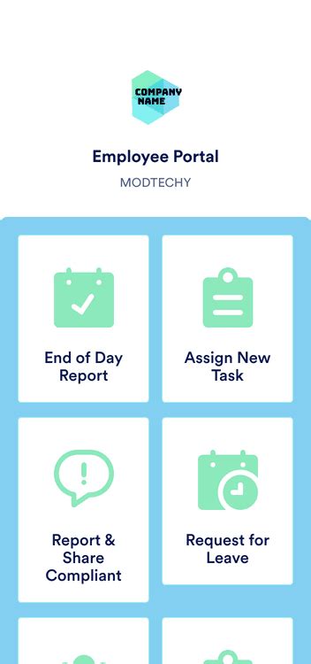 Employee Portal App Template Jotform