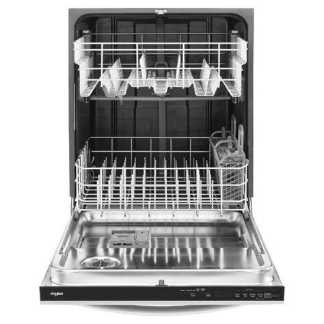 Smart dishwasher with stainless steel tub. Whirlpool WDT730PAHZ Top Control Built-In Tall Tub ...