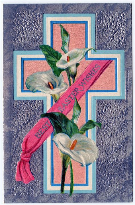 Vintage Clip Art Antique Easter Postcards The Graphics