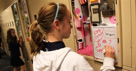 locker decorations growing in popularity in middle schools the new york times